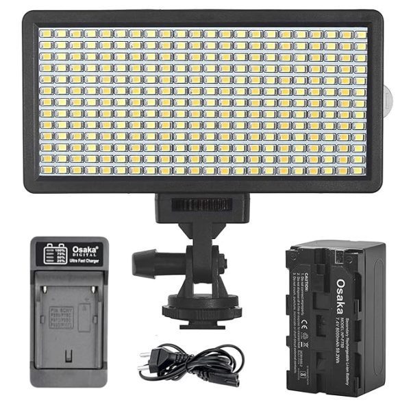 Osaka Bi-Color Dimmable LED Video Light OS-LED-308 Pocket LED