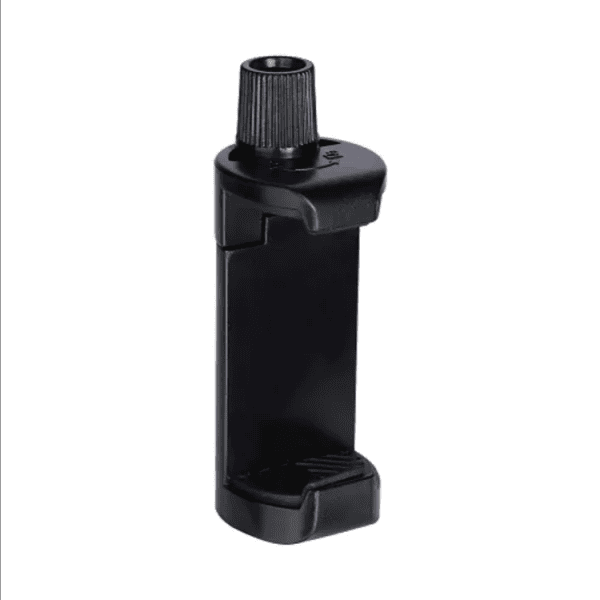 Yunteng Adjustable Screw Type Professional Smartphone Mobile Holder Clamp (52mm-105mm) – Black
