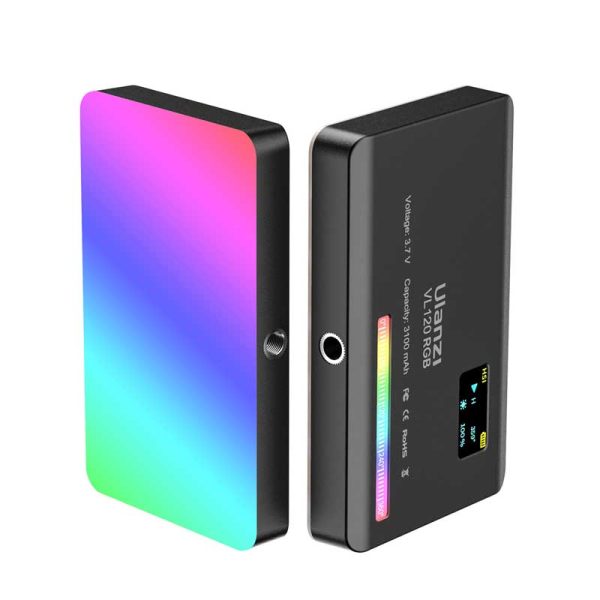 Ulanzi VL120 RGB Video Light For Photography Vlogging