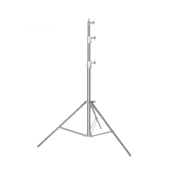 QIHE J288S Heavy Duty Photography Silver Light Stand